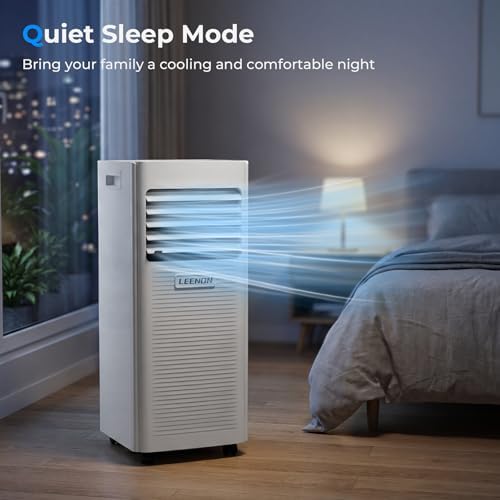 9000 BTU Portable Air Conditioner with Dehumidifier and Fan