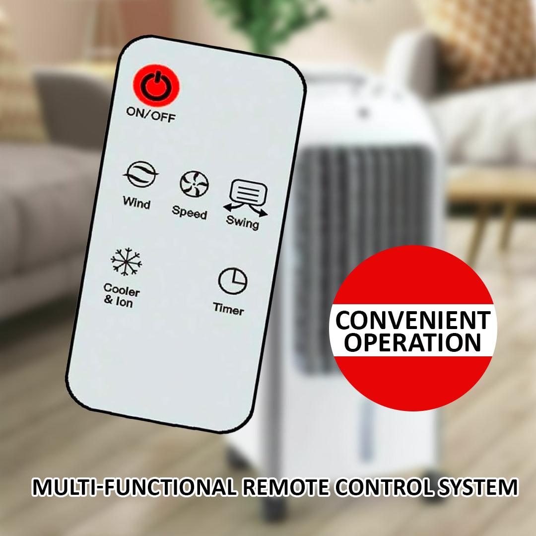 4L Evaporative Portable Air Cooler with Oscillation