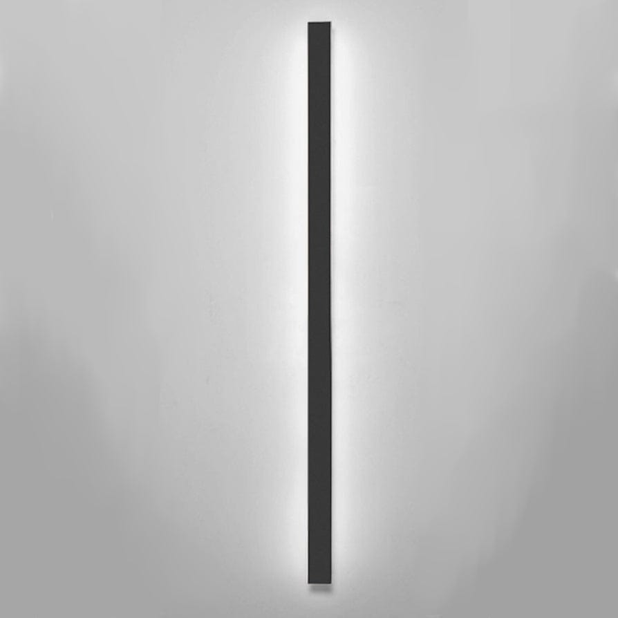 Aluminium Backlit Modern Outdoor Wall Sconce - view 4