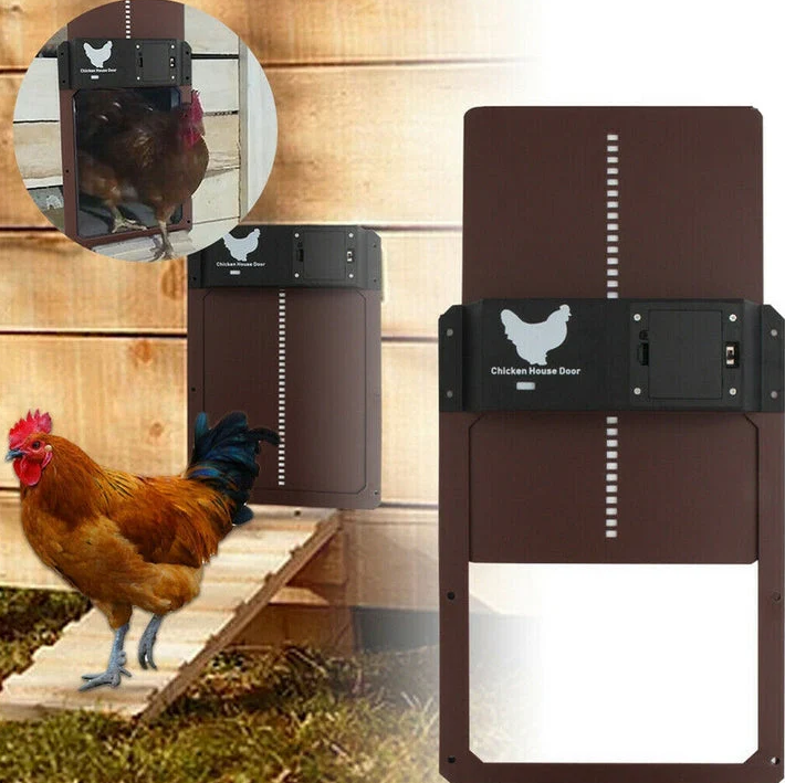 Automatic Chicken Coop Door System with Solar/Battery Options - view 4