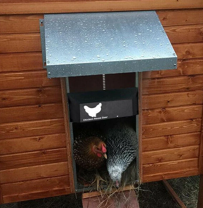 Automatic Chicken Coop Door System with Solar/Battery Options - view 5