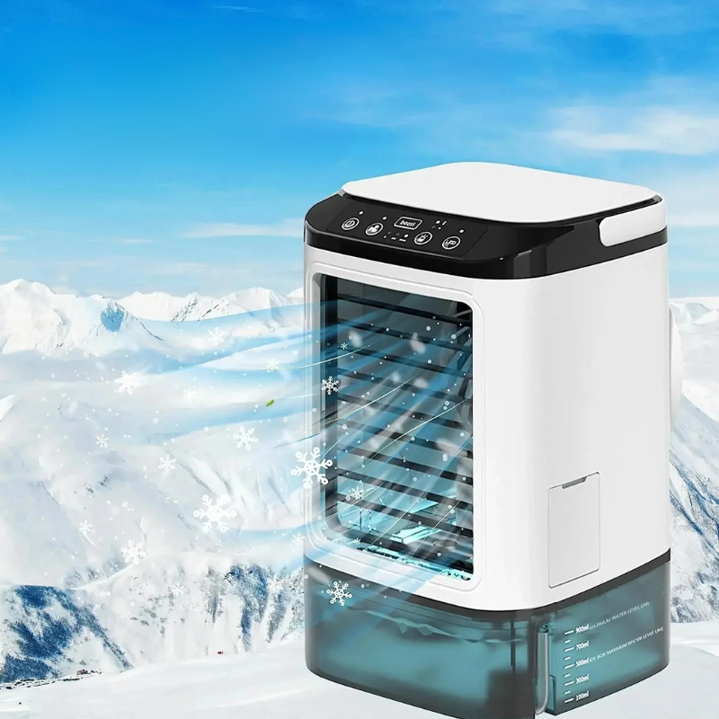 3-Speed Portable Air Conditioner with Ultrasonic Cooling