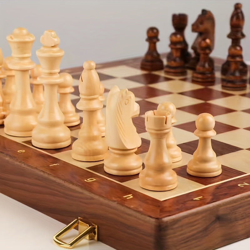 Handcrafted Premium Wooden Chess Set for Competitive Play - view 3