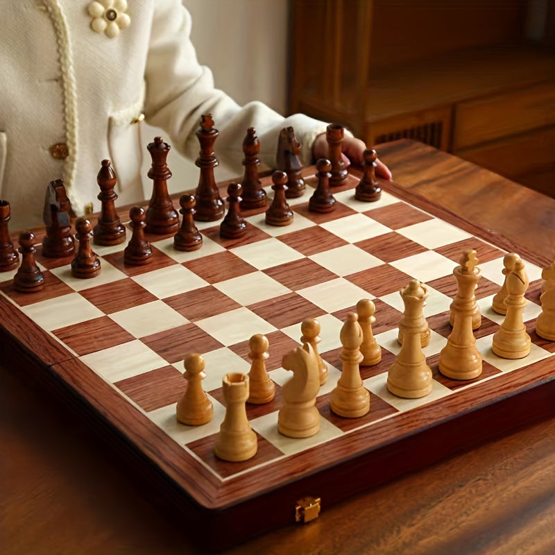 Handcrafted Premium Wooden Chess Set for Competitive Play - view 4