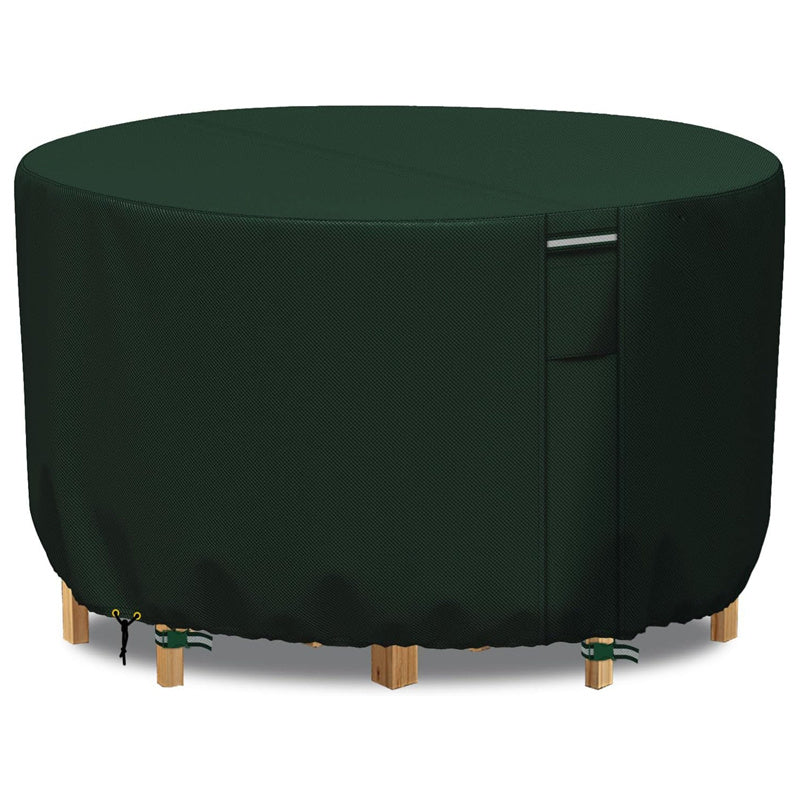 Heavy-Duty Round Outdoor Furniture Cover with Air Vent - view 9