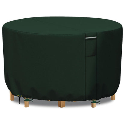Heavy-Duty Round Outdoor Furniture Cover with Air Vent - view 9