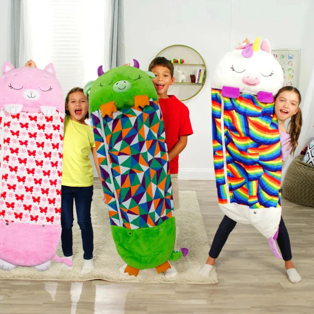 Kids' SleepyBuddy 2-in-1 Sleeping Bag & Cuddle Toy - view 3