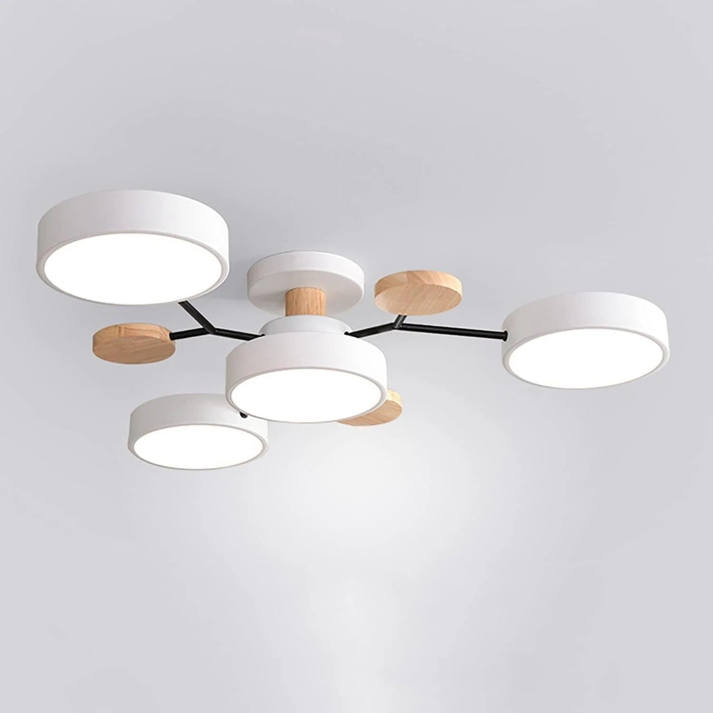 Modern Halo LED Semi-Flush Ceiling Light for Stylish Spaces - view 14