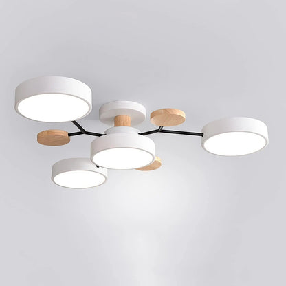 Modern Halo LED Semi-Flush Ceiling Light for Stylish Spaces - view 14