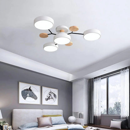 Modern Halo LED Semi-Flush Ceiling Light for Stylish Spaces - view 15
