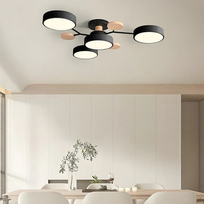 Modern Halo LED Semi-Flush Ceiling Light for Stylish Spaces - view 25