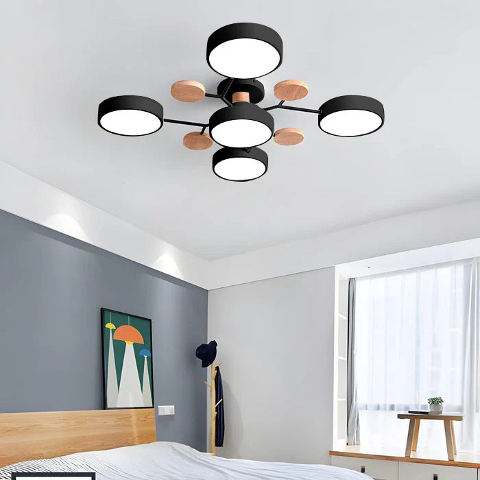 Modern Halo LED Semi-Flush Ceiling Light for Stylish Spaces - view 27