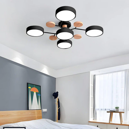 Modern Halo LED Semi-Flush Ceiling Light for Stylish Spaces - view 27