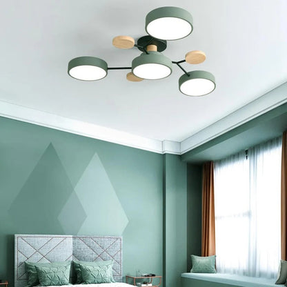 Modern Halo LED Semi-Flush Ceiling Light for Stylish Spaces - view 33