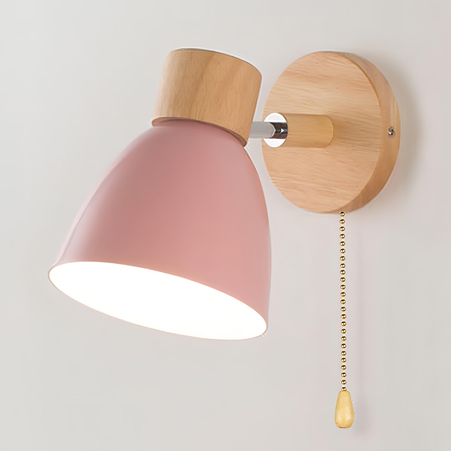 Modern Scandinavian Wall Lights with Pull Switch - view 4