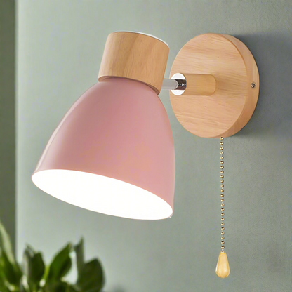 Modern Scandinavian Wall Lights with Pull Switch - view 7