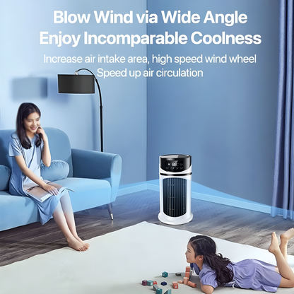 Bladeless Portable Tower Air Conditioner