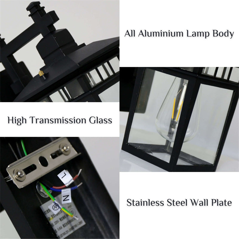 Outdoor Waterproof Lantern Wall Light - view 10