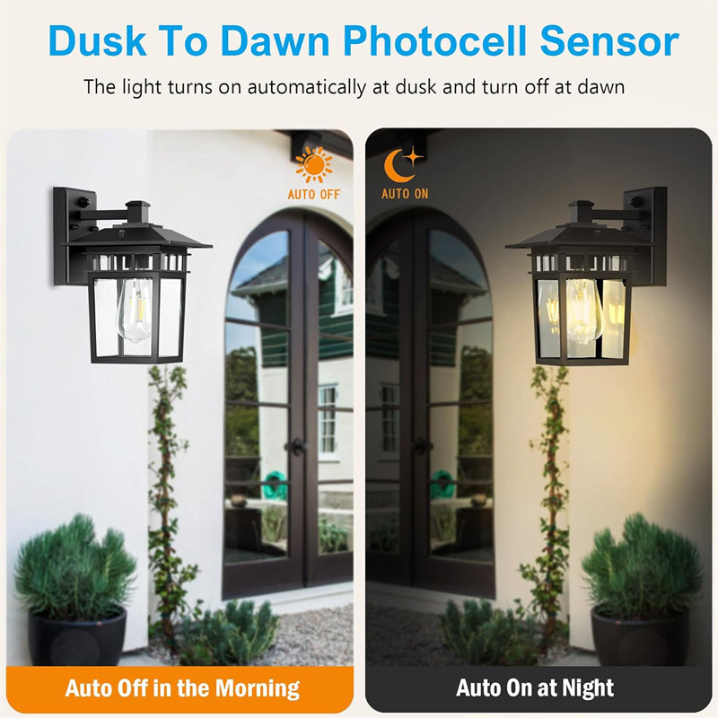 Outdoor Waterproof Lantern Wall Light - view 11