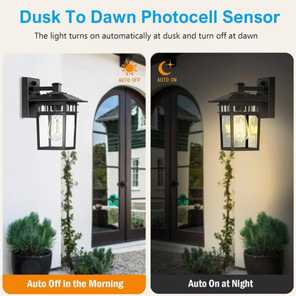 Outdoor Waterproof Lantern Wall Light - view 11