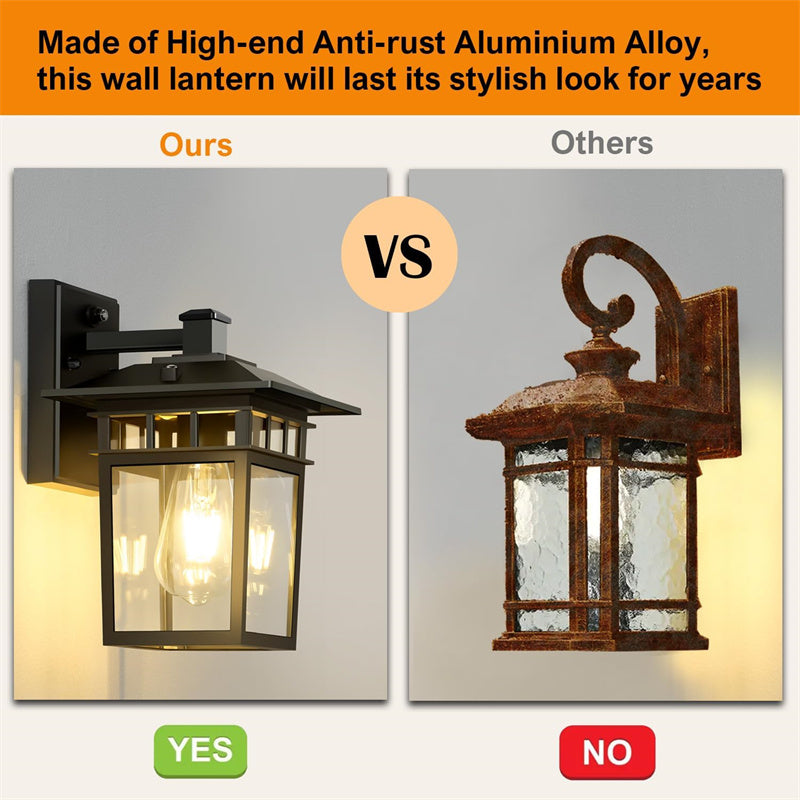 Outdoor Waterproof Lantern Wall Light - view 13