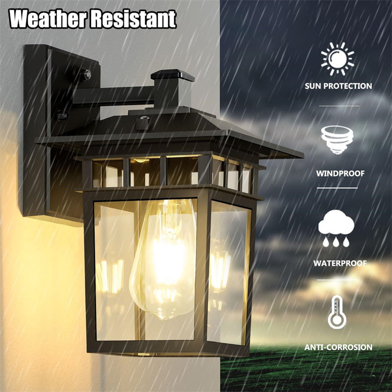 Outdoor Waterproof Lantern Wall Light - view 9