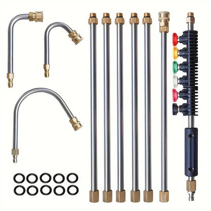 Telescoping High Pressure Washer Wand Set - 4000 PSI, Gutter & Roof Cleaning - view 1