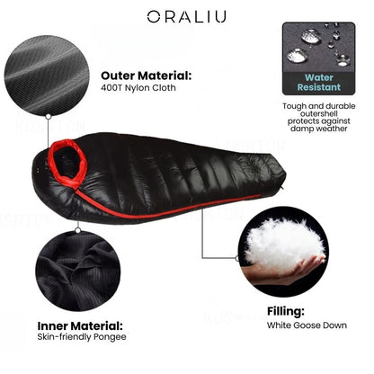Unisex Extreme Cold -20°C Winter Sleeping Bag - view 4